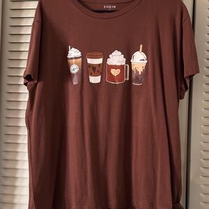 SHEIN Rust T-Shirt